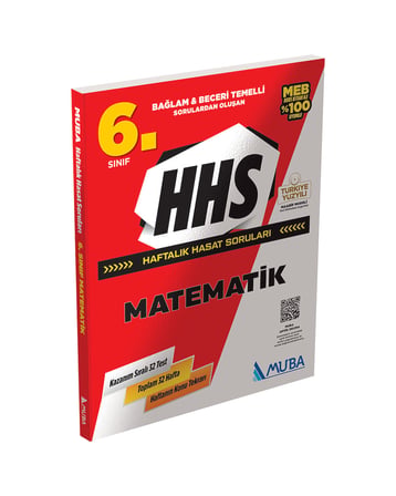 Muba Yayınları 6.Sınıf Matematik Haftalık Hasat Soruları (HHS)