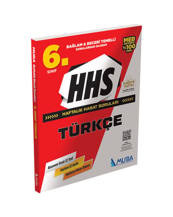 Muba Yayınları 6.Sınıf Türkçe Haftalık Hasat Soruları (HHS)