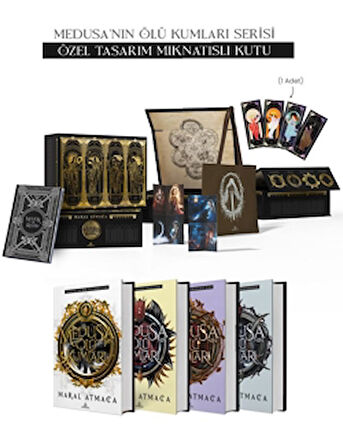 Medusa’nın Ölü Kumları Serisi - Hediyeli Mıknatıslı Kutu