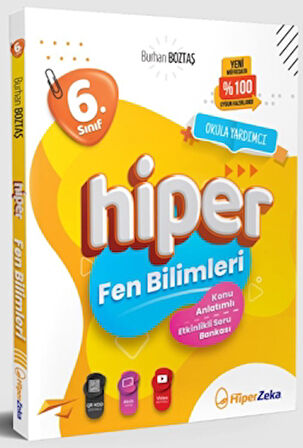 6. Sınıf Hiper Fen Bilimleri Konu Anlatımlı Soru Bankası