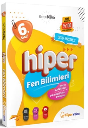 6. Sınıf Fen Bilimleri Hiper Konu Anlatımlı Soru Bankası Hiper Zeka Yayınları