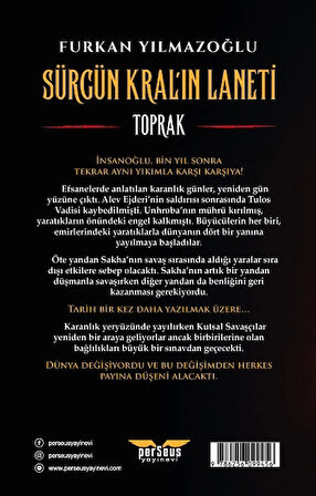 Sürgün Kralın Laneti- Toprak -Furkan Yılmazoğlu- Perseus Yayınevi