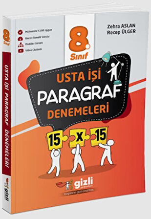 8. Sınıf LGS Usta İşi Paragraf Denemeleri