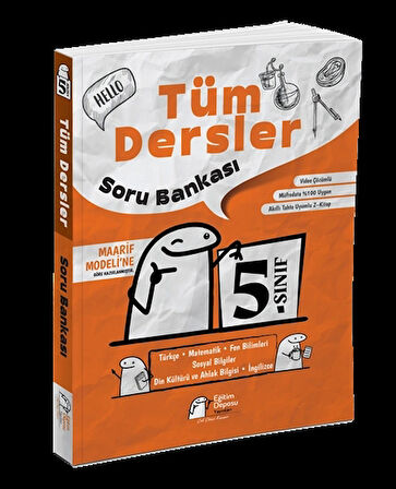 5. Sınıf Tüm Dersler Soru Bankası Eğitim Deposu Yayınları