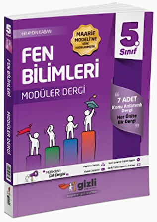 5. Sınıf Fen Bilimleri Müfredatın Gizli Dergisi