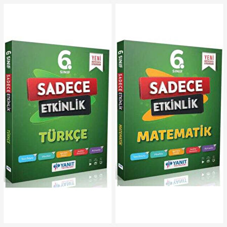 Yanıt 6. Sınıf Türkçe & Matematik Sadece Etkinlik
