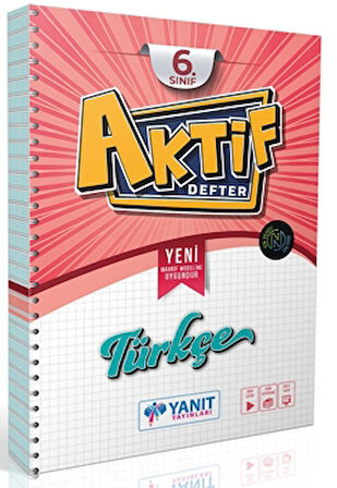 6. Sınıf Türkçe Aktif Defter