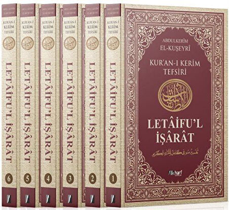 Kur'an-ı Kerim Tefsiri Letaifu'l İşarat (6 Cilt) / Abdülkerim Kuşeyri