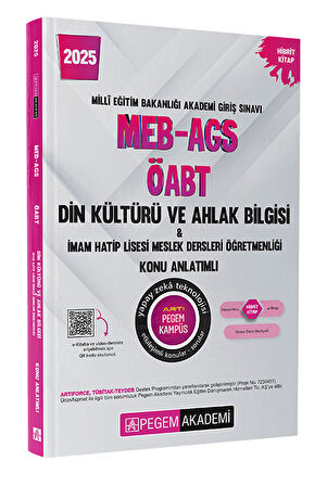 2025 MEB-AGS-ÖABT Din Kültürü ve Ahlak Bilgisi-İmam Hatip Lisesi Mes.Lisesi Öğretmenliği Konu Anlatı