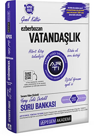 2025 Ezberbozan KPSS Genel Yetenek Genel Kültür Vatandaşlık Soru Bankası