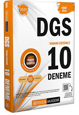 2025 DGS Tamamı Çözümlü 10 Deneme