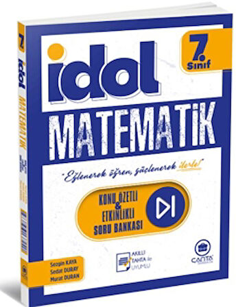 7. Sınıf İdol Matematik Konu Özetli Etkinlikli Soru Bankası