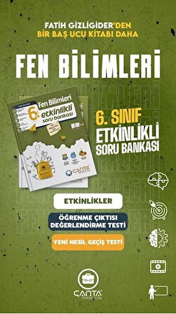 Çanta 6. Sınıf Fen Bilimleri Etkinlikli Kazanım Soru Bankası