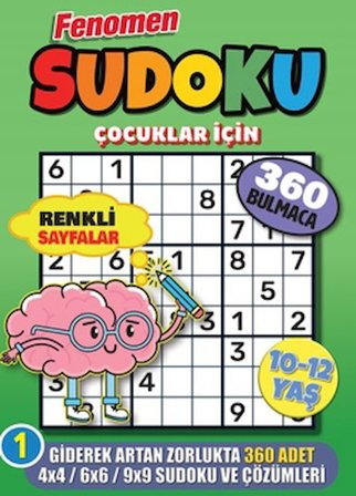 Fenomen Çocuklar İçin Sudoku 10-12 Yaş