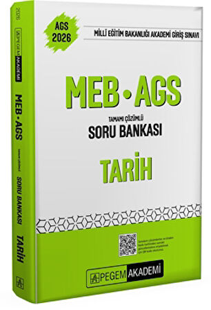 2026 MEB-AGS Tarih Soru Bankası Tamamı Çözümlü