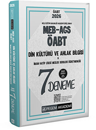 2026 MEB AGS ÖABT Din Kültürü Ve Ahlak Bilgisi İmam Hatip Lisesi Meslek Dersleri Öğretmenliği Tamamı
