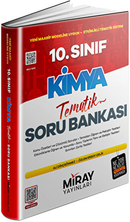 Miray 10. Sınıf Kimya Konu Özetli Tematik Soru Bankası