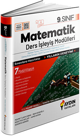 Aydın 2026 9. Sınıf Matematik Ders İşleyiş Modülleri
