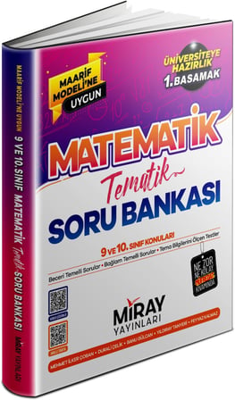 Miray 2027 Tyt Maarif Matematik Soru Bankası