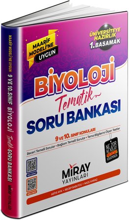 Miray 2027 Tyt Maarif Biyoloji Soru Bankası