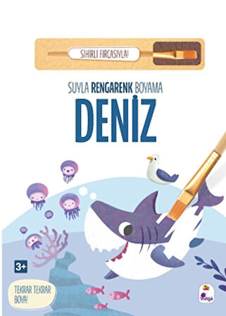 Suyla Rengarenk Boyama – Deniz (Sihirli Fırçasıyla)