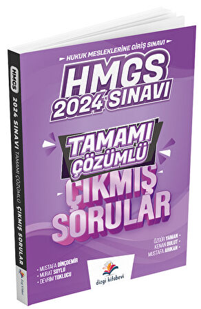 Dizgi Kitap HMGS 2024 Sınavı Çıkmış Sorular Çözümlü Dizgi Kitap