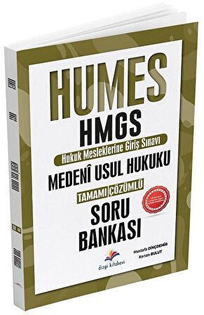 Dizgi Kitap HUMES HMGS Medeni Usul Hukuku Soru Bankası Çözümlü