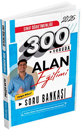 Dizgi Kitap 2025 ÖABT Sınıf Öğretmenliği Alan Eğitimi 300 Soruda Soru Bankası