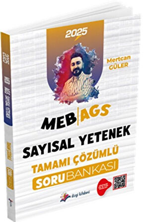 2025 MEB AGS Sayısal Yetenek Tamamı Çözümlü Soru Bankası Dizgi Kitap