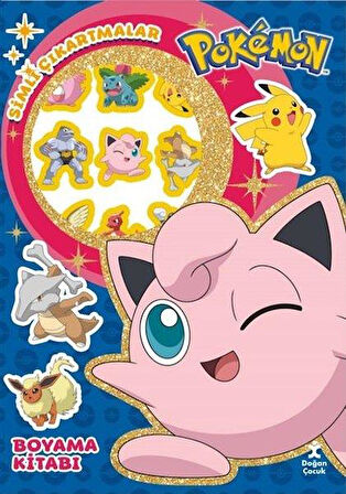 Pokemon - Star Simli Çıkartmalı Boyama Kitabı - Kolektif