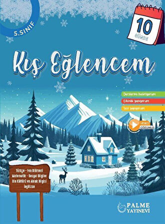 5. Sınıf 10 Günde Kış Eğlencem (Yarıyıl Tatil Kitabı) / Kolektif