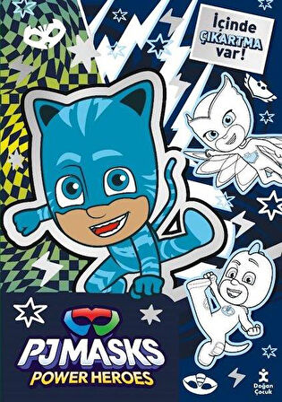 Pjmasks Power Heroes - Renk Koleksiyonu Boyama Kitabı - Kolektif