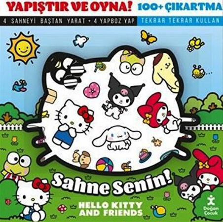 Sahne Senin! Hello Kitty and Friends  Yapıştır ve Oyna! 100+ Çıkartma