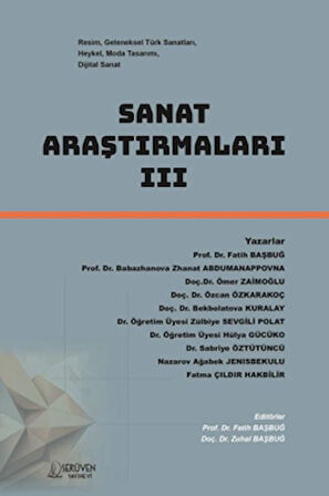 Sanat Araştırmaları III