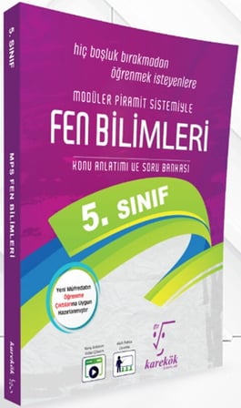 5. Sınıf Fen Bilimleri MPS Konu Anlatımlı Soru Bankası Karekök Yayınları