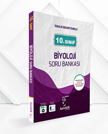 Karekök Yayınları 10.Sınıf Biyoloji Soru Bankası - Güncel Baskı