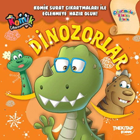Komik Çıkartmalarım - Dinozorlar