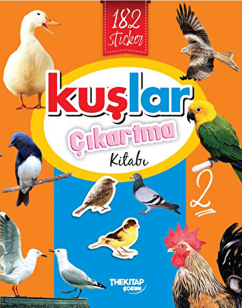 Kuşlar Çıkartma Kitabı- 2
