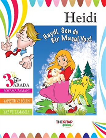 Heidi (Üçü Bir Arada Etkinlik Kitabı)