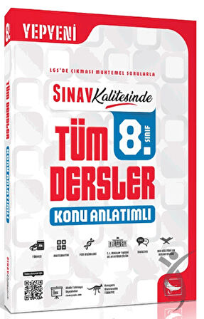 8. Sınıf LGS Tüm Dersler Konu Anlatımlı