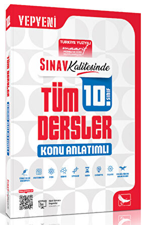 Sınav 10. Sınıf Tüm Dersler Sınav Kalitesinde Konu Anlatımlı Sınav Yayınları