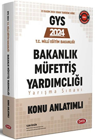T.C. Milli Eğitim Bakanlığı Müfettiş Yardımcılığı Yarışma Sınavı Konu Anlatımlı