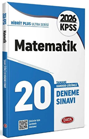 2026 KPSS Matematik Ultra 20 Deneme Data Yayınları
