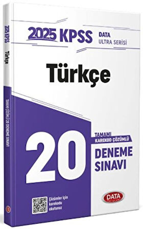 2025 KPSS Ultra Serisi Türkçe 20 Deneme Sınavı