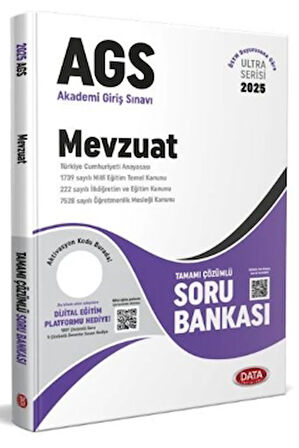 2025 AGS Ultra Serisi Mevzuat Tamamı Çözümlü Soru Bankası