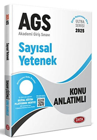 2025 AGS Ultra Serisi Sayısal Yetenek (Matematik) Konu Anlatımlı