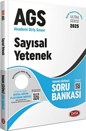 2025 AGS Ultra Serisi Sayısal Yetenek Soru Bankası Data Yayınları