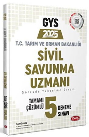 Tarım ve Orman Bakanlığı Sivil Savunma GYS Tamamı Çözümlü 5 Deneme Sınavı