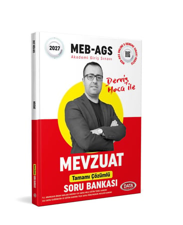 2027 Derviş Hoca ile AGS Mevzuat Çözümlü Soru Bankası Data Yayınları