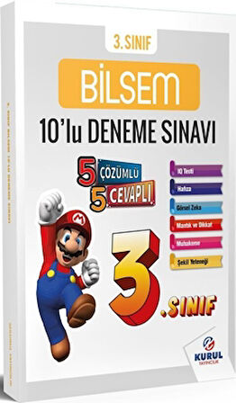 3. Sınıf Bilsem 10 lu Deneme Sınavı